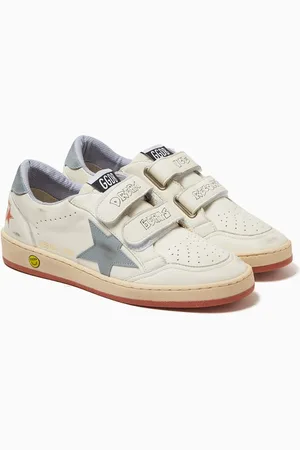 Golden Goose Ball Star Strap Sneakers in Leather