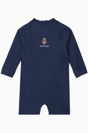 Ralph Lauren Embroidered Bear Sun-protection Suit