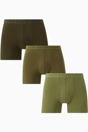 Ralph Lauren Logo Boxer Briefs in Stretch Cotton, Set of 3
