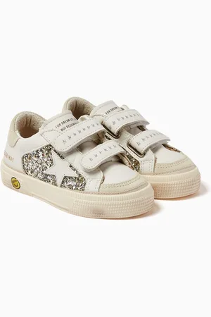 Golden Goose May School Sneakers in Leather