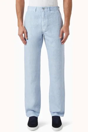 120% Lino Bootcut Pants in Linen
