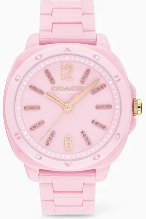 Coach Kitt Quartz Ceramic Bracelet Watch, 38mm
