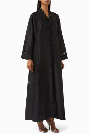 Rauaa official Lace-embroidered Abaya