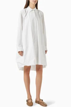 COS Bubble-Hem Shirt Dress