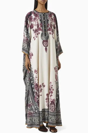Rajdeep Ranawat Sharifa Printed Kaftan in Bemberg Crepe