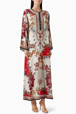 Rajdeep Ranawat Chanel Printed Kaftan in Bemberg Crepe