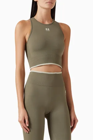 P.E Nation Restore Seamless Tank Top in Stretch-nylon
