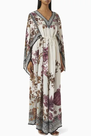 Rajdeep Ranawat Parma Belted Kaftan in Bemberg Crepe