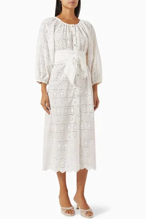 Natalie Martin Alex Midi Dress in Cotton