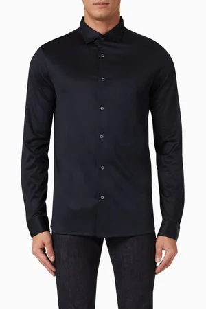Emporio Armani Logo Shirt in Lyocell