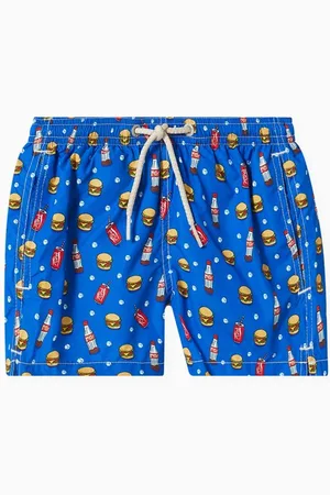 MC2 SAINT BARTH Graphic-print Swim Shorts