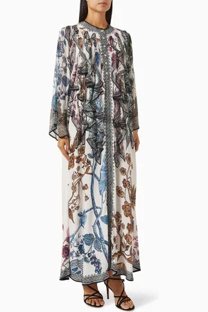 Rajdeep Ranawat Franchesca Printed Kaftan in Bemberg Crepe