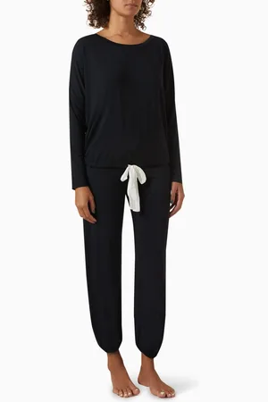 Eberjey Gisele Slouchy Pyjama Top & Pants Set in Modal-jersey