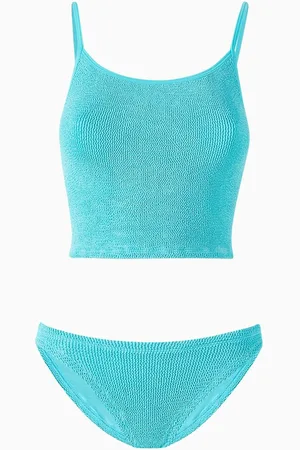 Hunza G Strap Bikini Set in Original Crinkle™