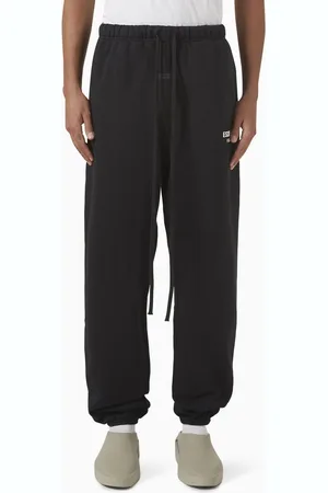FEAR OF GOD Classic-fit Logo Sweatpants in Cotton-fleece