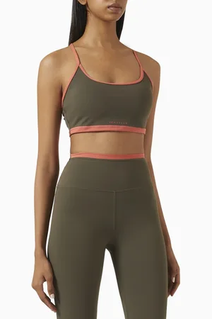 P.E Nation Fundamental Sports Bra in Stretch-nylon