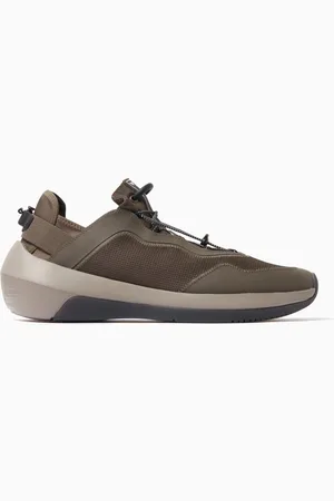 Emporio Armani Toggle Lace Sneakers in Mesh