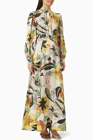 by Ti Mo Floral Maxi Dress in Organza