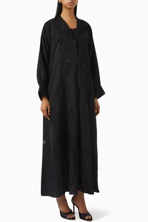 Rauaa official Bead-embellished Coat Abaya