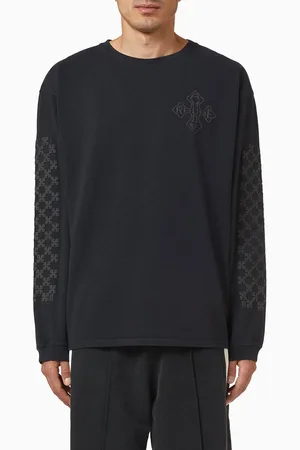 Rhude Cross Logo T-shirt in Cotton