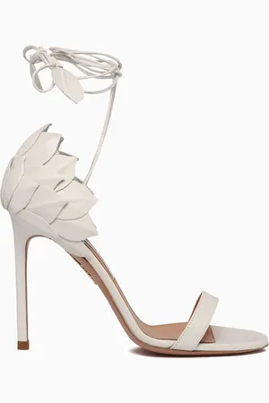 Aquazzura Hibiscus 105 Sandals in Nappa