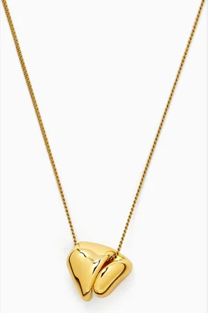 Jenny Rio Pendant Necklace in 14kt -plated Brass