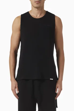 Represent Waffle Vest in Cotton