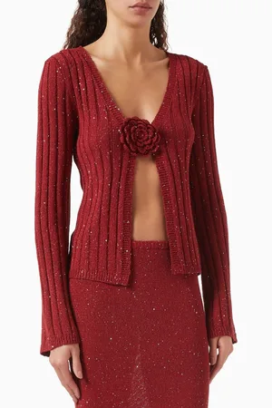 Asta Resort Rosie Sequin-embellished Cardigan