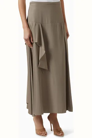 Hukka Midi Skirt in Viscose-blend