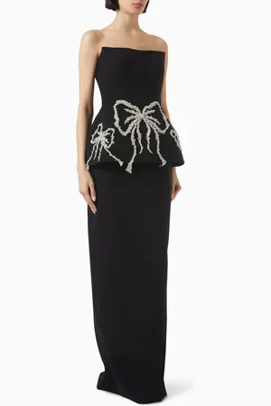 Nihan Peker Night Star & Signature Gown in Crepe