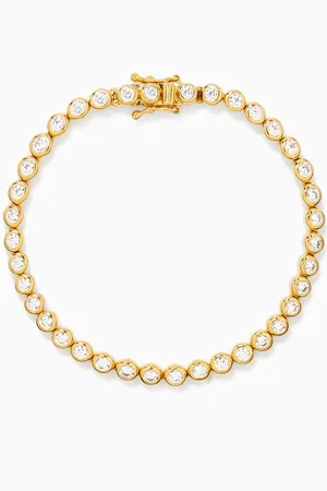 Missoma Tennis Bracelet in 18kt Recycled -plated Vermeil