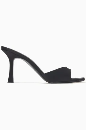 MAGDA BUTRYM Estonia 80 Mule Sandals in Silk-satin