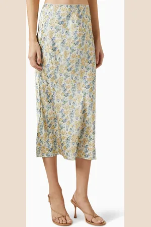 Doen Elowen Midi Skirt in Silk