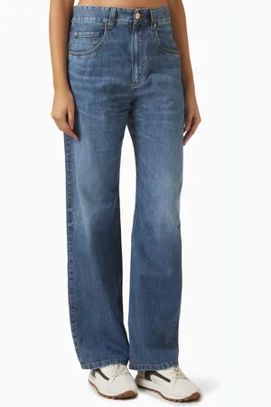Brunello Cucinelli Boyfriend Jeans in Denim