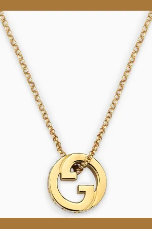 Gucci Blondie Crystal Pendant in -tone Metal