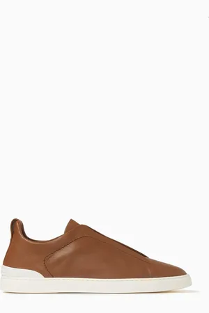 Ermenegildo Zegna Triple Stitch™ Sneakers in SECONDSKIN Leather