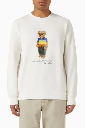 Ralph Lauren Polo Bear Sweatshirt in Cotton-blend
