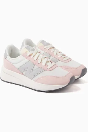 New Balance 370 Sneakers in Mesh & Suede