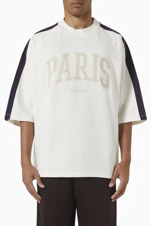 Champion Archive Dean Hi-neck T-shirt in Cotton