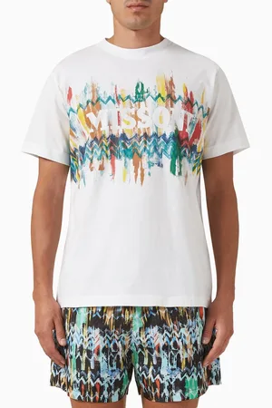 Missoni Mare Chevron Logo T-shirt in Cotton