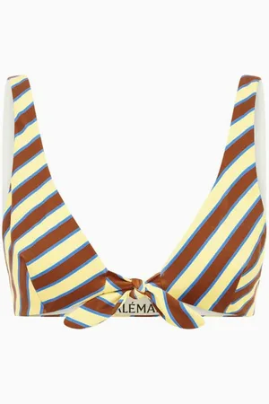 ALÉMAIS Tamsin Tie-front Bikini Top