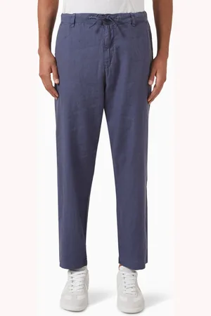 SELECTED Magnus Crop Pants in Linen-blend