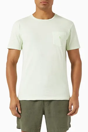 Ralph Lauren Embroidered-pony Logo T-shirt in Cotton