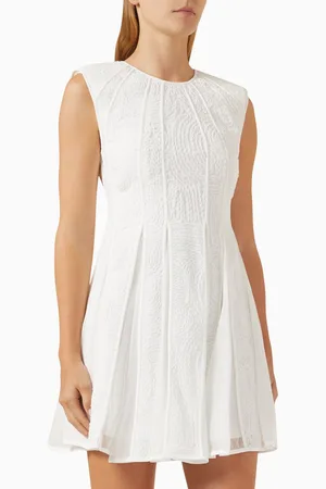 AJE Soleil Mini Dress in Lace