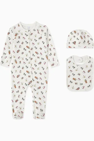 Ralph Lauren Polo Bear Nantucket 3-Piece Gift Set in Cotton