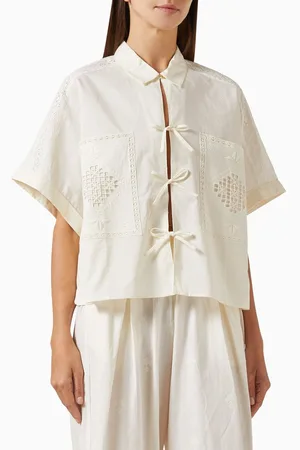 Sessun Dellani Shirt in Cotton Poplin