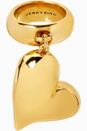 Jenny Art Heart Ring in 14kt -plated Brass