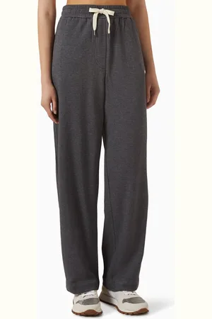 Brunello Cucinelli Drawstring Sweatpants in Techno Cotton Piqué