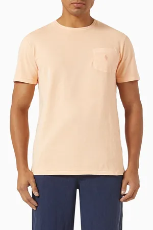 Ralph Lauren Embroidered-pony Logo T-shirt in Cotton