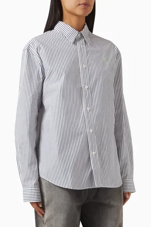 Acne Studios Striped Shirt in Cotton